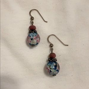 Glass Miniflores Earrings